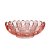 CENTRO DE MESA CRISTAL PRINCESS ROSA 29x13x11cm - Imagem 1