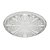 CJ 6 PRATOS CRISTAL SOBREMESA PRINCESS 20cm - Imagem 1