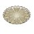 PRATO CRISTAL P/SERVIR PRINCESS CHAMPANHE 32cm - Imagem 1
