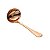 CONCHA DE AÇO INOX P/MOLHO PVD ROSE GENEVE - Imagem 1