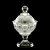 POTICHE DECORATIVA CRISTAL C/PÉ PRINCESS 11x16cm - Imagem 3