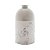 VASO DECORATIVO CERÂMICA MARBLE BRANCO 9x16cm - Imagem 3