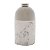 VASO DECORATIVO CERÂMICA MARBLE BRANCO 11x20cm - Imagem 4