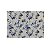 JOGO AMERICANO 2PC ALGODÃO FLORES AZUL 33x45cm - Imagem 1