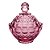POTICHE DECORATIVO CRISTAL ANGEL ROXO 11x11cm - Imagem 1