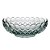 CENTRO DE MESA CRISTAL ANGEL ROXO 29x11cm - Imagem 1
