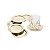 JG 6PC PORTA COPO EM PVD DOURADO FRIEZE 12,5CM - Imagem 2