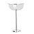 CHAMPANHEIRA DE PRATA C/BASE E GRADE MODENA 74cm - Imagem 5