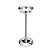 SUPORTE C/PÉ PRATA P/BALDE 20cm - Imagem 8