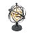 GLOBO METAL PRETO/DOURADO 36x35x51cm - Imagem 2