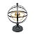 GLOBO METAL PRETO/DOURADO 36x35x51cm - Imagem 1