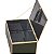 CAIXA METAL DECORATIVA VERDE/DOURADO 28x17x12cm - Imagem 4