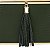 CAIXA METAL DECORATIVA VERDE/DOURADO 28x17x12cm - Imagem 3