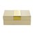 CAIXA DECORATIVA OFF WHITE 21x19x9cm - Imagem 1