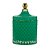 POTICHE DECORATIVO VIDRO VERDE 11x17cm - Imagem 1