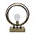LUMINÁRIA METAL OURO VELHO 23x9x28cm - Imagem 3