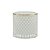 POTICHE DECORATIVO VIDRO BRANCO 11x17cm - Imagem 3