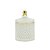 POTICHE DECORATIVO VIDRO BRANCO 9x13cm - Imagem 4