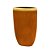 VASO DECORATIVO CERÂMICA MARROM 17x10x25cm - Imagem 3