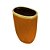 VASO DECORATIVO CERÂMICA MARROM 17x10x25cm - Imagem 4