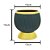 VASO DECORATIVO CERÂMICA AZUL 15x15cm - Imagem 3