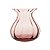 VASO VIDRO ROSE 12x8x15cm - Imagem 3