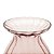 VASO VIDRO ROSE 14x9x18cm - Imagem 4