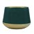 CJ 2 VASOS DECORATIVOS CERÂMICA VERDE 9x7cm - Imagem 4