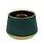 CJ 2 VASOS DECORATIVOS CERÂMICA VERDE 9x7cm - Imagem 3