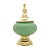 POTICHE DECORATIVO PORCELANA VERDE 19x32cm - Imagem 2