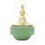 POTICHE DECORATIVA PORCELANA VERDE 17x24cm - Imagem 2