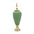 POTICHE DECORATIVO PORCELANA VERDE 19x56cm - Imagem 2