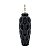 POTICHE DECORATIVO PORCELANA PRETO 15x50cm - Imagem 2