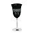 CJ 6 TAÇAS CRISTAL ECOLÓGICO P/VINHO ANGELA BLACK 350ml - Imagem 1