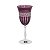 CJ 6 TAÇAS CRISTAL ECOLÓGICO P/VINHO ANGELA AMETISTH 350ml - Imagem 1