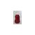 VASO DECORATIVO CERÂMICA C/PÁSSARO VERMELHO 16x28cm - Imagem 1