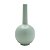 VASO DECORATIVO CERÂMICA VERDE 14x29cm - Imagem 3