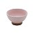 CJ 2 BOWLS CERÂMICA ROMANCE ROSA 8x13cm 500ml - Imagem 1