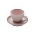 CJ 6 XÍCARAS CERÂMICA P/CAFÉ C/PIRES ROMANCE COLORIDA 100ml - Imagem 3