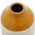 VASO DECORATIVO CERÂMICA GRANILITE BRANCO/AMARELO 10x12cm - Imagem 7