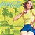 PLACA MAGNETICA COCA COLA METAL PIN UP BROWN LADY AMARELO - Imagem 1