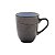 CANECA CERÂMICA RUSTIC MARROM/AZUL 9x8cm 240ml - Imagem 2