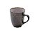 CANECA CERÂMICA RUSTIC MARROM/ROSA 9x8cm 240ml - Imagem 1