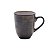 CANECA CERÂMICA RUSTIC MARROM/ROSA 9x8cm 240ml - Imagem 2