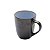 CANECA CERÂMICA RUSTIC MARROM/AZUL 10x8cm 355ml - Imagem 2