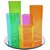 SET 5 PCS VIDRO BANDEJA E COPOS COLORIDOS 20 X 20 X 28.5 CM - Imagem 1