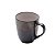 CANECA CERÂMICA RUSTIC MARROM/ROSA 10x8cm 355ml - Imagem 2