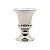 VASO DECORATIVO CERÂMICA PRATEADO 15x20cm - Imagem 4
