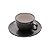 CJ 6 XÍCARAS CERÂMICA P/CAFÉ C/PIRES RUSTIC MARROM 90ml - Imagem 3