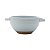 CJ 2 BOWLS CERÂMICA C/ALÇA ROMANCE VERDE 7x12cm 460ml - Imagem 1
